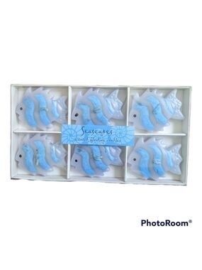 ⭐NEW Seascapes Scented blue floating fish candles